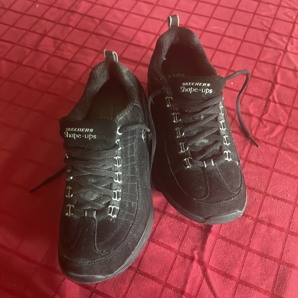 Get In Shape With Shape-Ups Skechers, Black With … - image 7